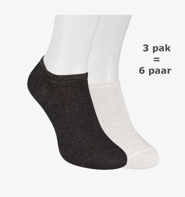 BestSilver Footies met zilvergaren tegen zweetvoeten